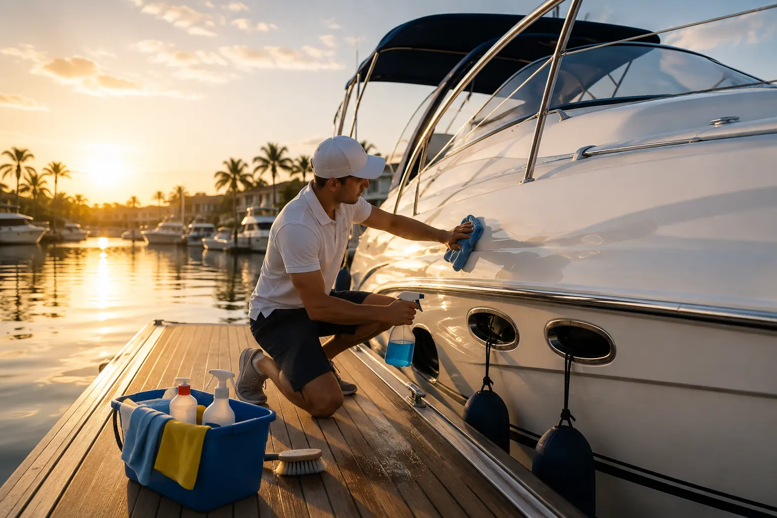 Boat Cleaning